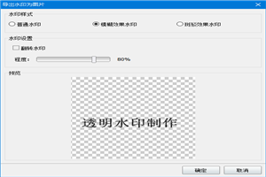 神奇透明水印设计软件