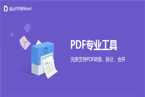 金山PDF转Word