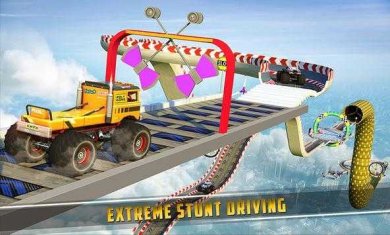 怪物卡车斜坡特技(Ramp car stunts: Race & Drive)下载2