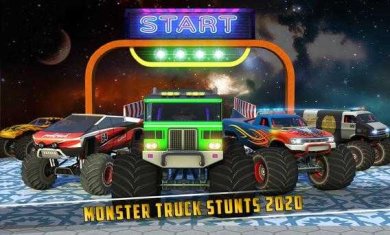 怪物卡车斜坡特技(Ramp car stunts: Race & Drive)下载