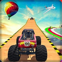 怪物卡车斜坡特技(Ramp car stunts: Race & Drive)下载