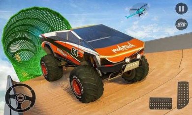 怪物卡车斜坡特技(Ramp car stunts: Race & Drive)下载3